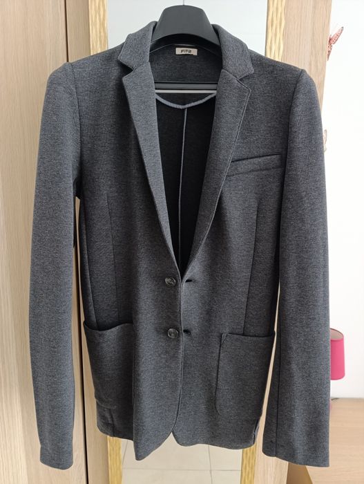Blazer cinza escuro