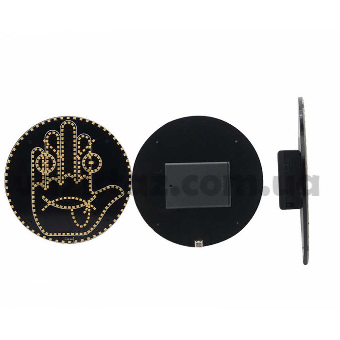 Gesture car light led Рука ладонь с 8 жестами на заднее стекло авто