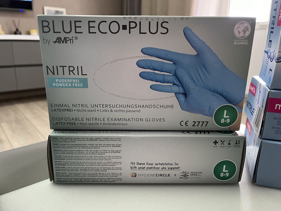 Рукавички нітрілові 100шт.