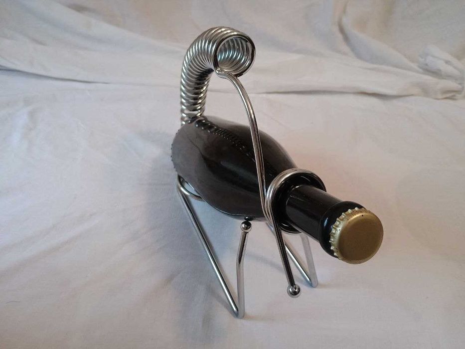 Suporte para garrafa em inox