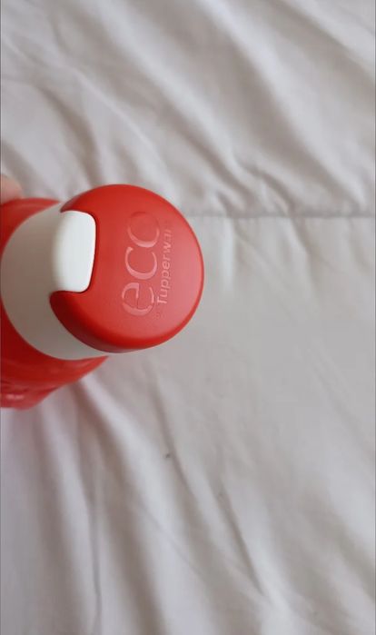 Garrafa de água 350ml Tupperware.