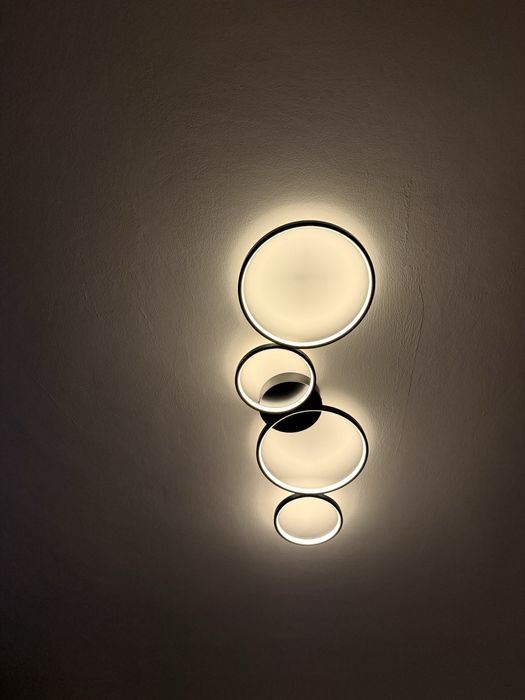 Lampa sufitowa LED GoodHome Samana 2700 lm 3000 K czarna DIM