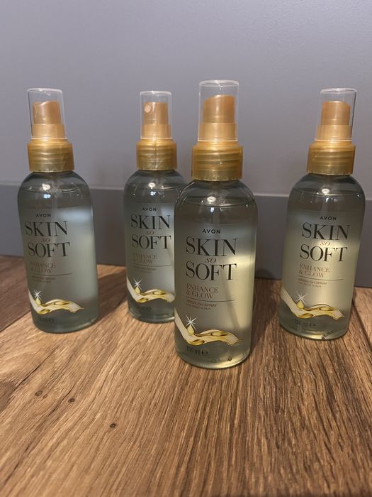 Avon Skin So Soft olejek opalajacy rozświetlajacy