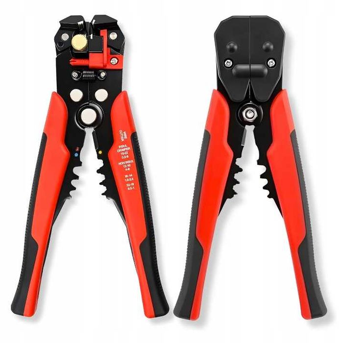 ŚCIĄGACZ IZOLACJI KABLI PRZEWODÓW Automatyczny Zaciskarka 0,2 - 5 mm