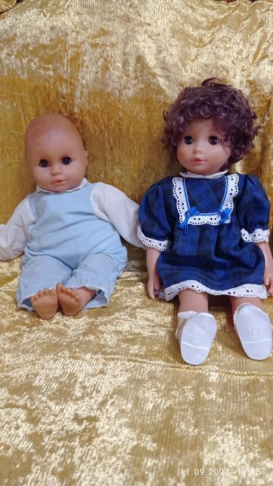 Кукла 1500и пупсик 400грн.из ГДР