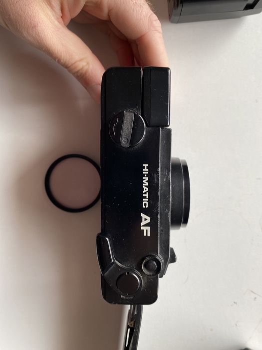 Minolta HI-Matic AF 2.8 38mm compacta olympus contax