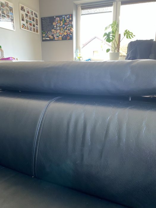 Kanapa rozkladana skorzana Kler