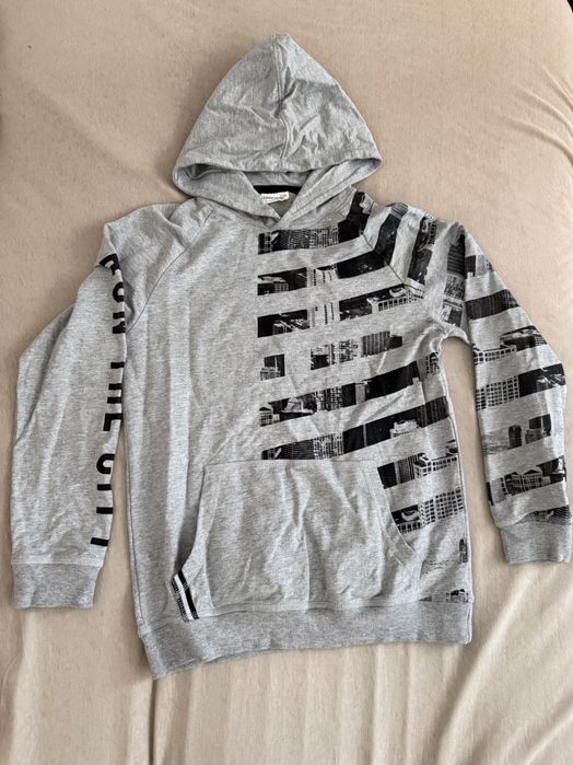 bluza szara chłopiec 164 Coccodrillo