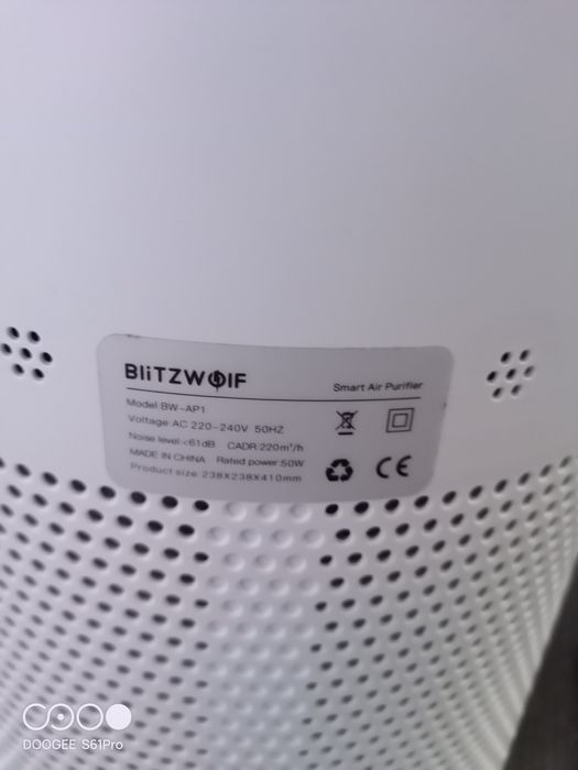 Purificador de ar blitwolf