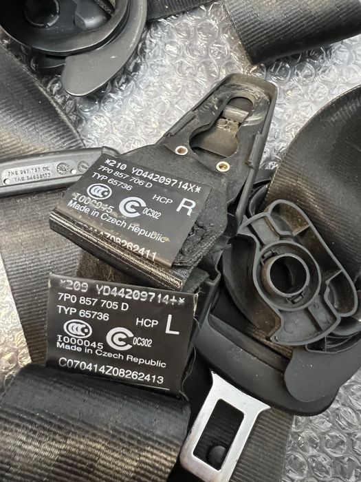 Паски безпеки ремні безпеки Touareg 7P Touareg NF