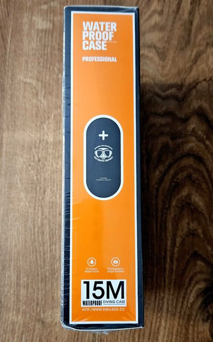 Etui SHELLBOX do telefonu, wodoszczelne, 15M do nurkowania