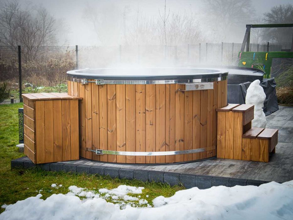 Balia ogrodowa akrylowa JACUZZI HOT TUB opalana drewnem OD PRODUCENTA