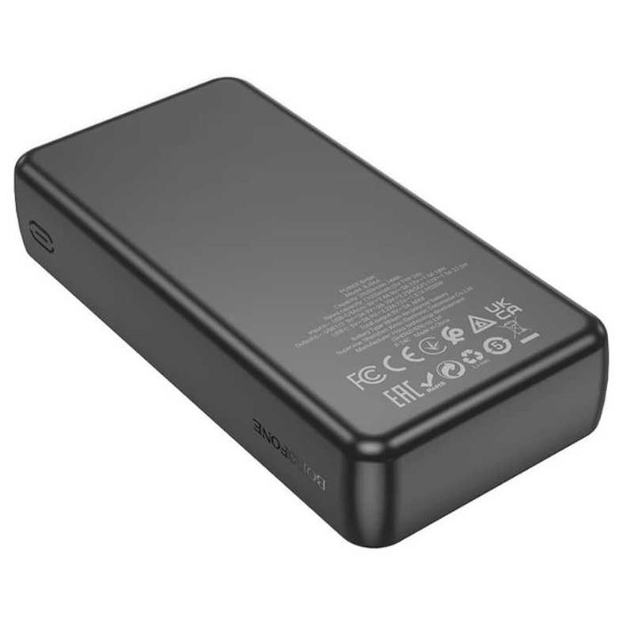 Внешний аккумулятор Power bank Borofone J56A 20000 мАч 22.5 Вт быстрая зарядка черный