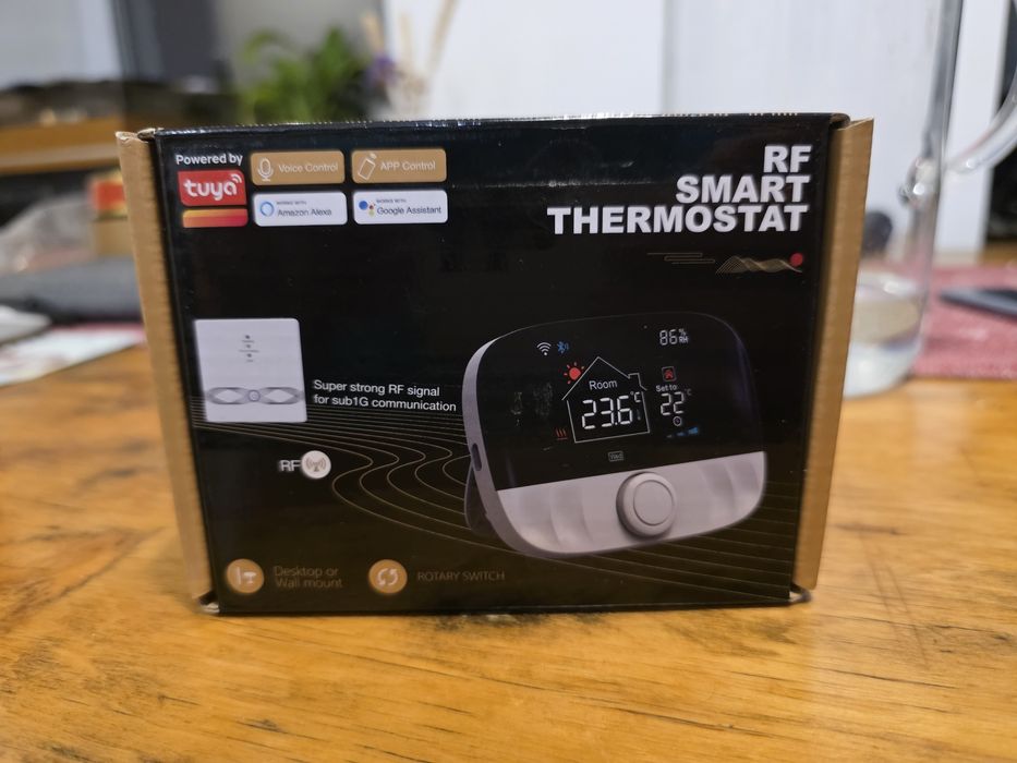 Термостат для котла tuya  T9W+RC9P