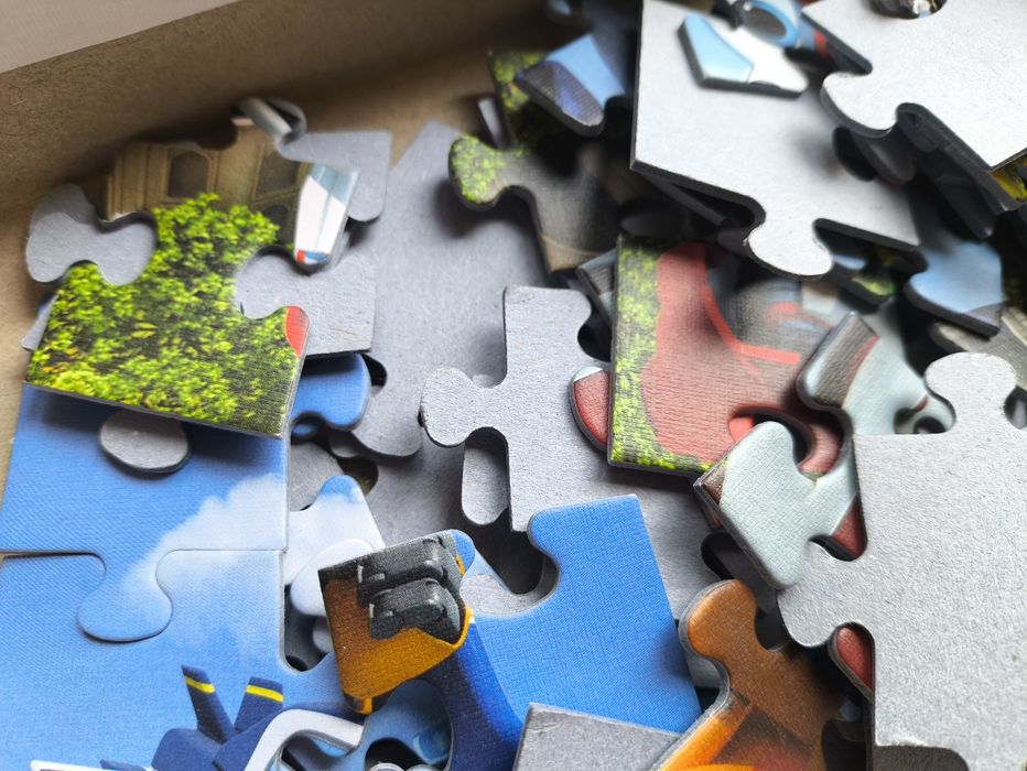 Super wings Auta Zygzak Puzzle