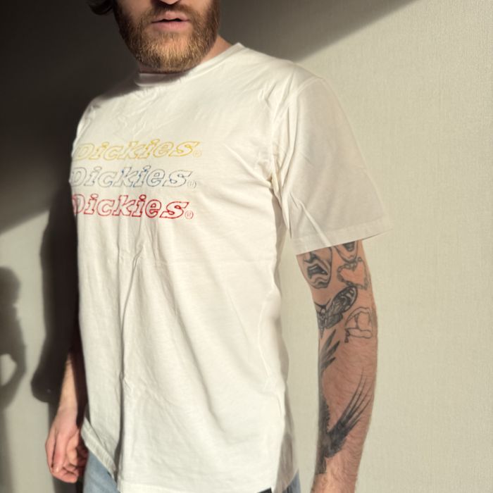 Біла футболка Dickies