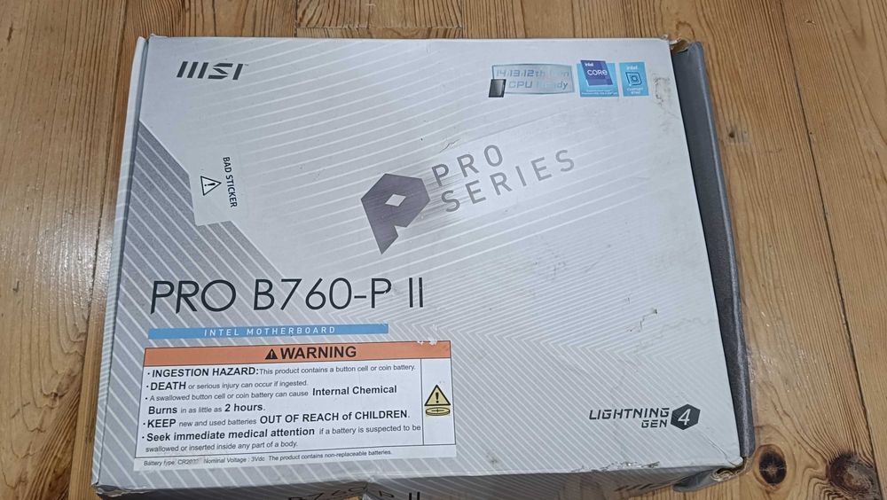 Płyta główna PC Msi Płyta Pro B760-P II /B760/DDR5/SATA3/M.2/USB3.1