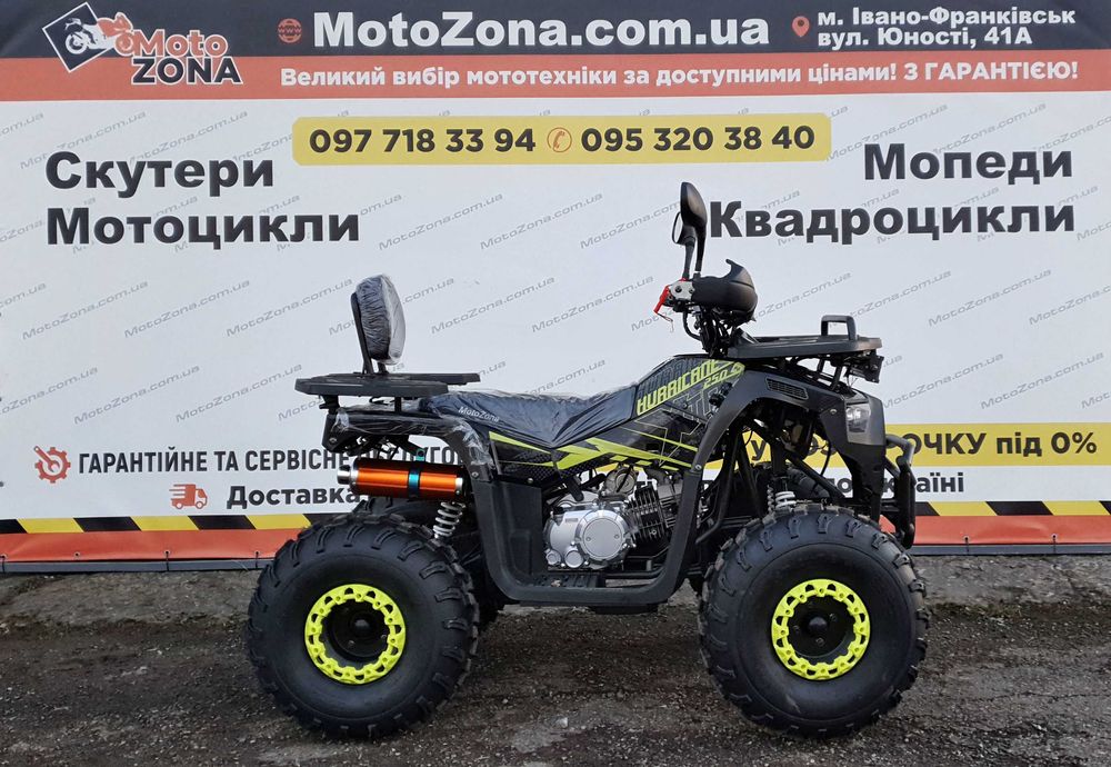 Квадроцикл Tundra 150cc 2026р. Black пів-автомат 3+1 Доставка по Укр.