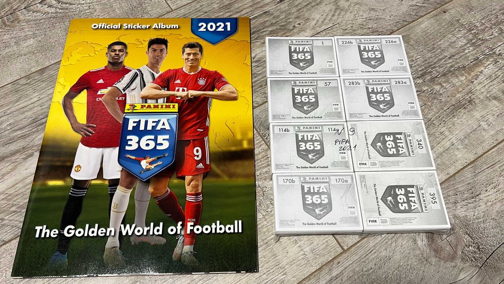 Стікери Panini FIFA 365 2025 / 2024 / 2023/ 2020/ 2019/ 2018/2017/2016
