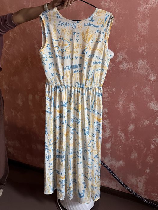 Сукня Gepur Літня сукня Українська сукня Сукня з надписами Патріотична
