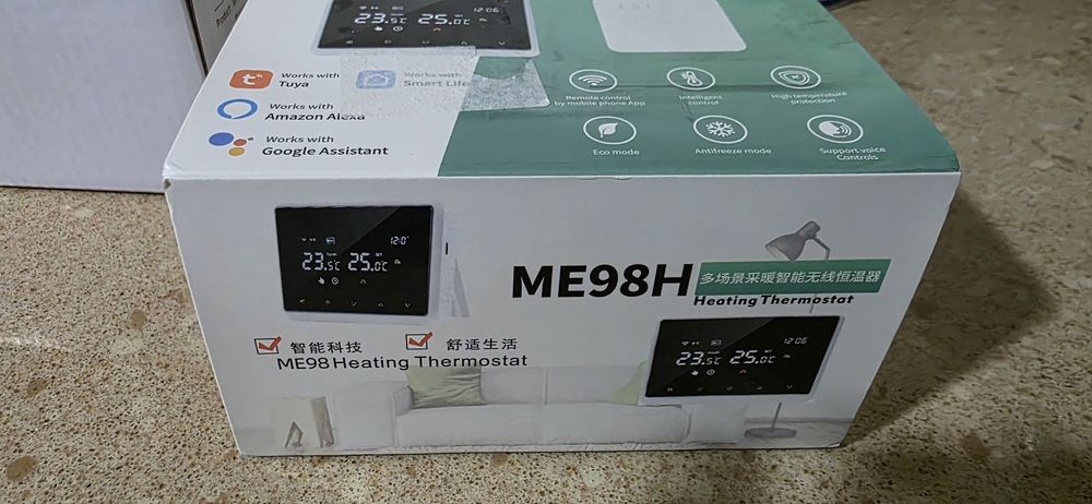 Termostato Controlador de caldeira ou aquecimento Tuya