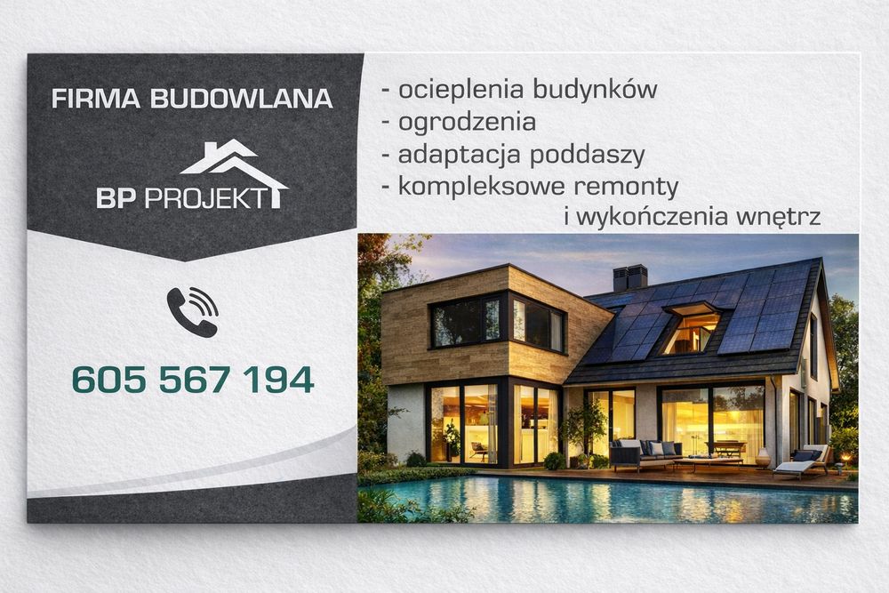 Usługi ogólnobudowlane