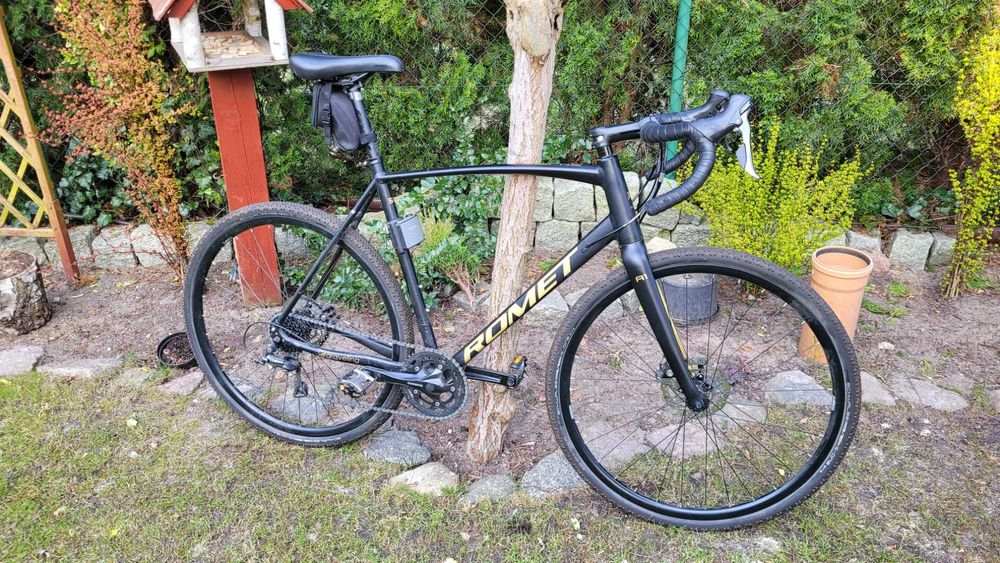 Rower Romet Aspre A1 czarno-złoty super stan!