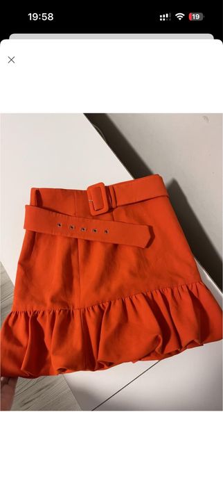 Спідниця яскрава з рюшами Zara