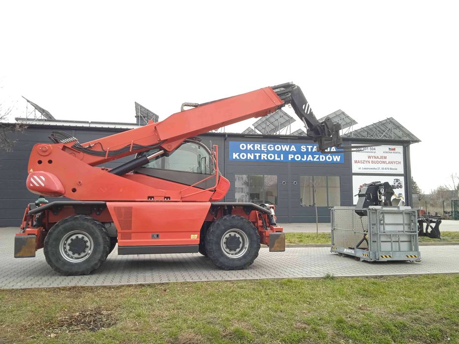 Wynajem ładowarek teleskopowych Grodzisk Maz Manitou JCB Korona Rental