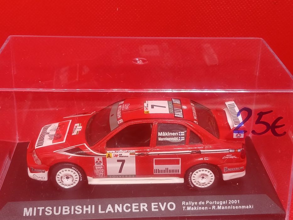 Miniatura 1:43 Mitsubishi Lancer/T. Makinen/Rally   Portugal  2001