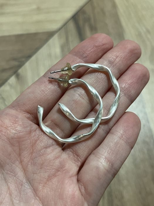 Kolczyki ozdobne kółka