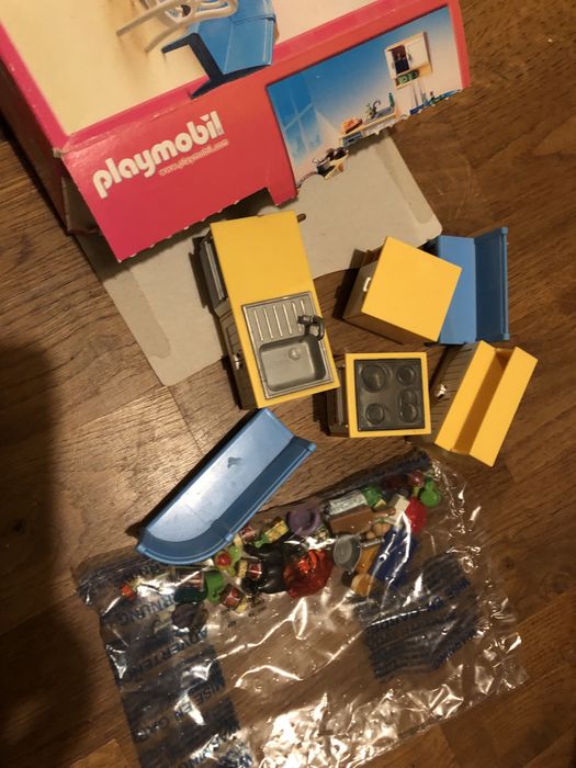 Playmobil Dollhouse mebelki meble 5336 karton stan BDB