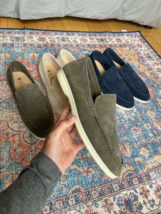 Tênis Loro Piana Summer Walk 43eu