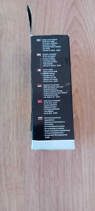 Alarme de fumo / incêndio por estrear certif. BOSEC