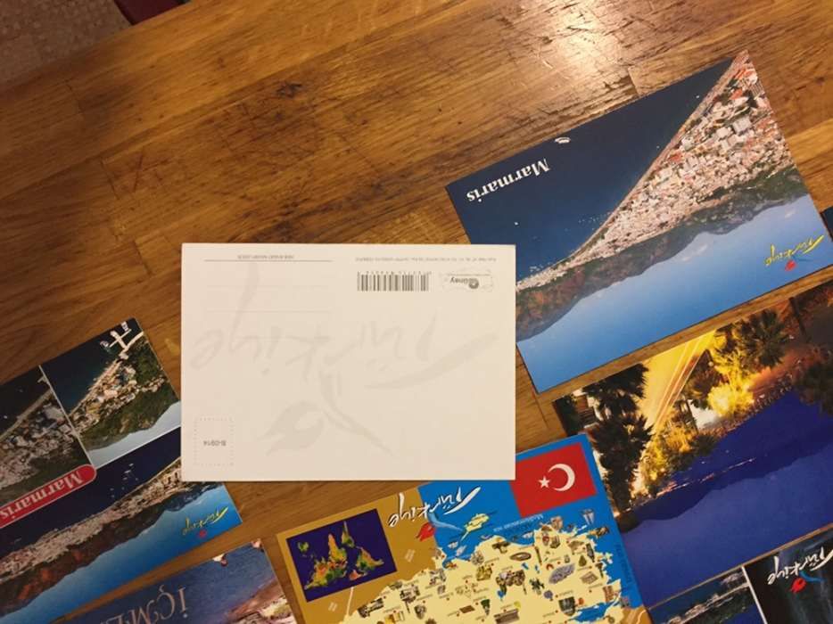 Открытки, Турция