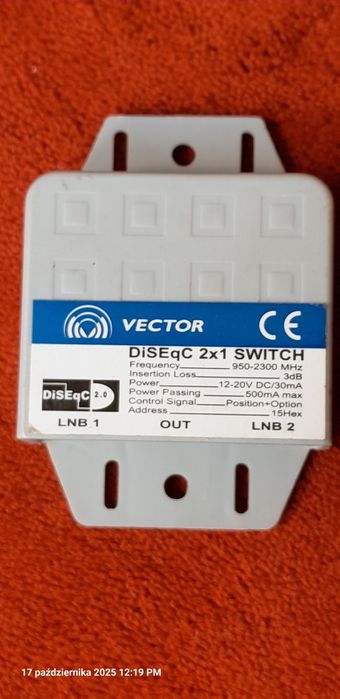 Przełącznik Diseqc Vector