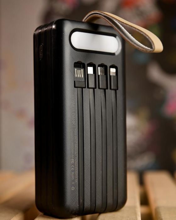 Повербанк 50000 mAh з кількома USB-портами зовнішній акумулятор