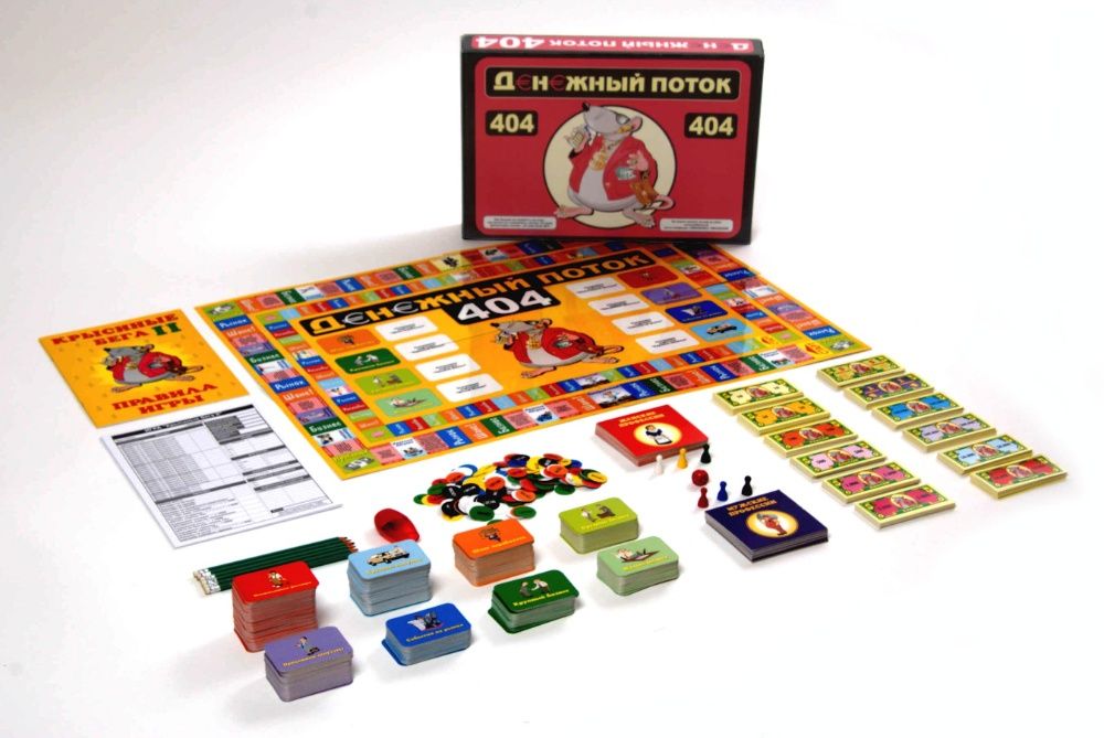 Продам игру Денежный поток 404 - Cashflow 404 - Крысиные бега 2