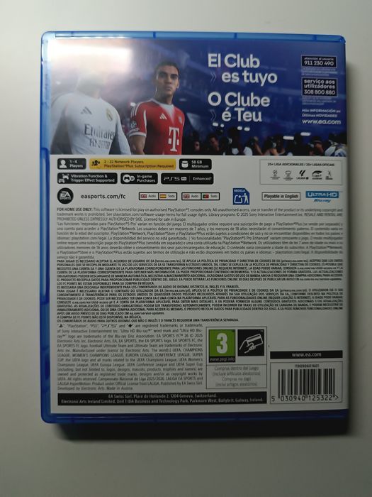 Jogo EA FC 26 PS5