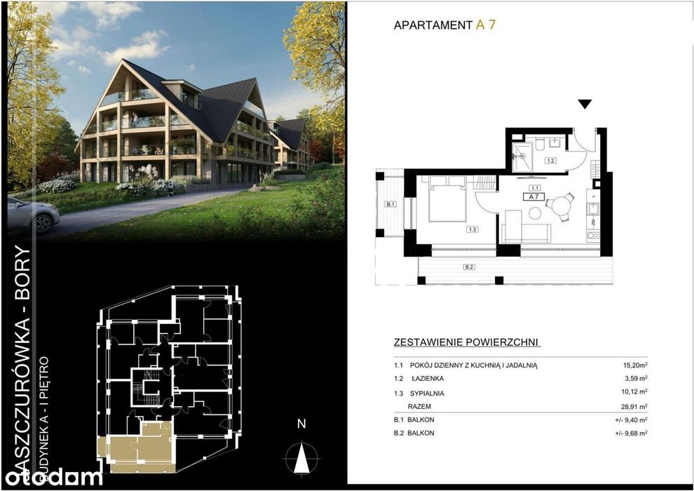 Tatra Square/ S​A​U​N​A/ W​I​N​D​A/ G​A​R​AŻ/ Apartament L​A07