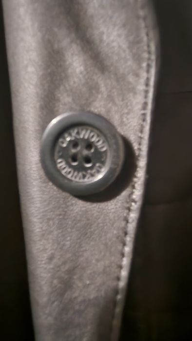 Męski skórzany plaszcz Oakwood 2w1