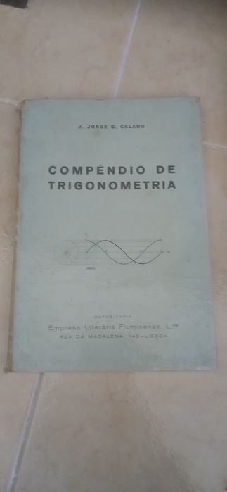 Compêndio de trigonometria, Jorge calado, 1967