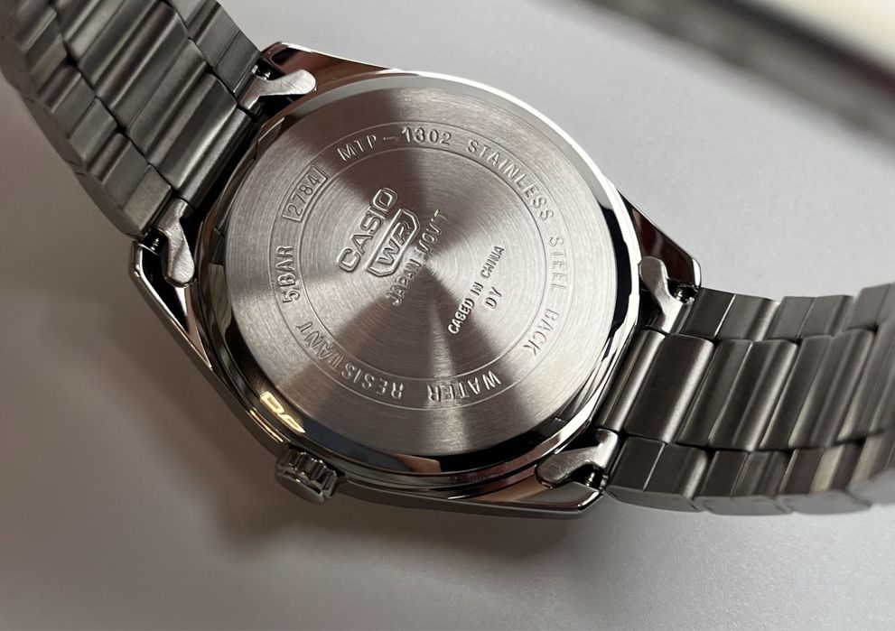 Casio mtp-1302da, годинник касіо, касіо з зеленим циферблатом