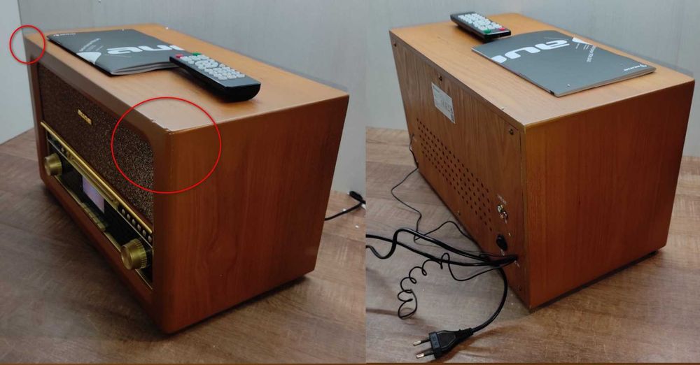 Ретро-стереосистема Auna Belle Epoque 1906 DAB, BT CD DAB USB УЦІНКА