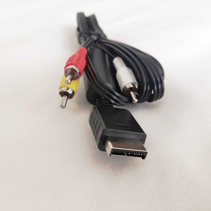 Cabo RCA Playstation 1, 2 e 3 Novos