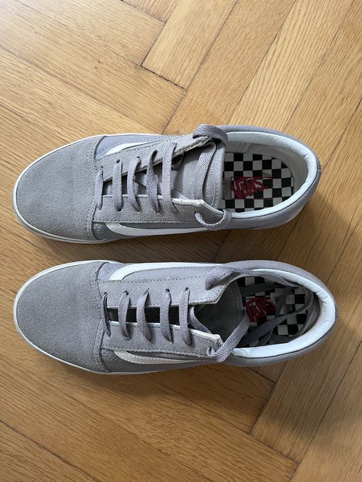 Szare sneakersy Vans Old Skool 38,5