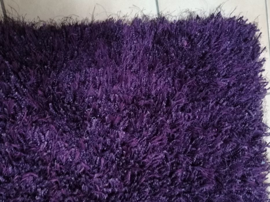 Terno de tapetes roxo