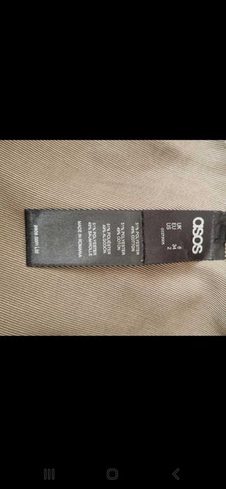 Piękna zielona sukieneczka Asos rozmiar 34