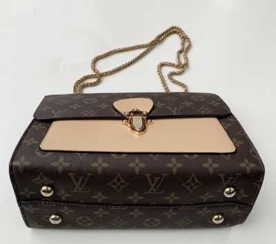 Torebka Torba Brązowa LV Louis Vuitton Brąz Logowana Pochette