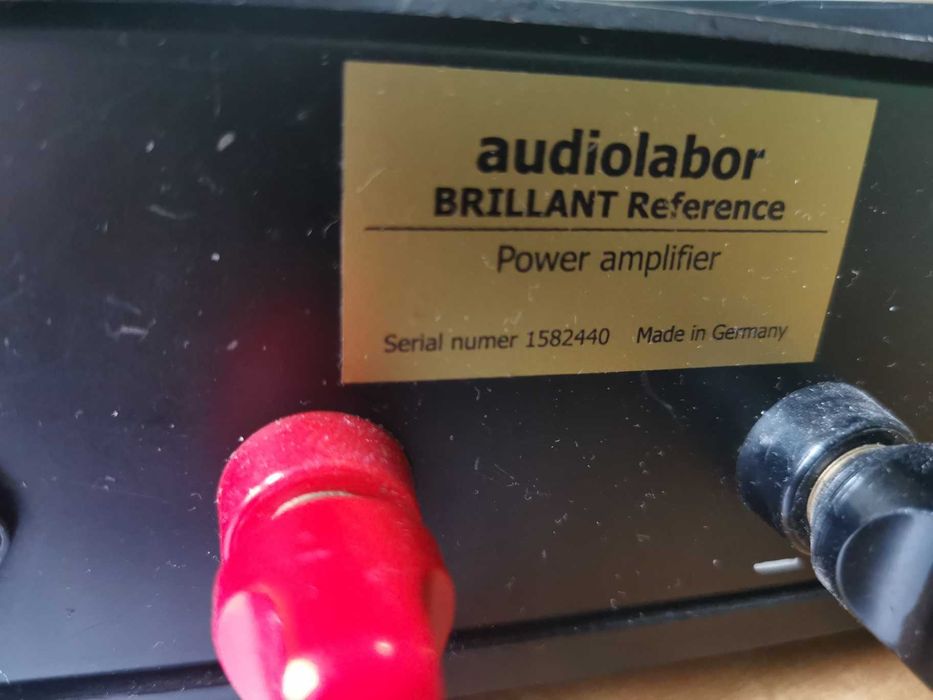 Audiolabor Brillant Reference Power Amp.